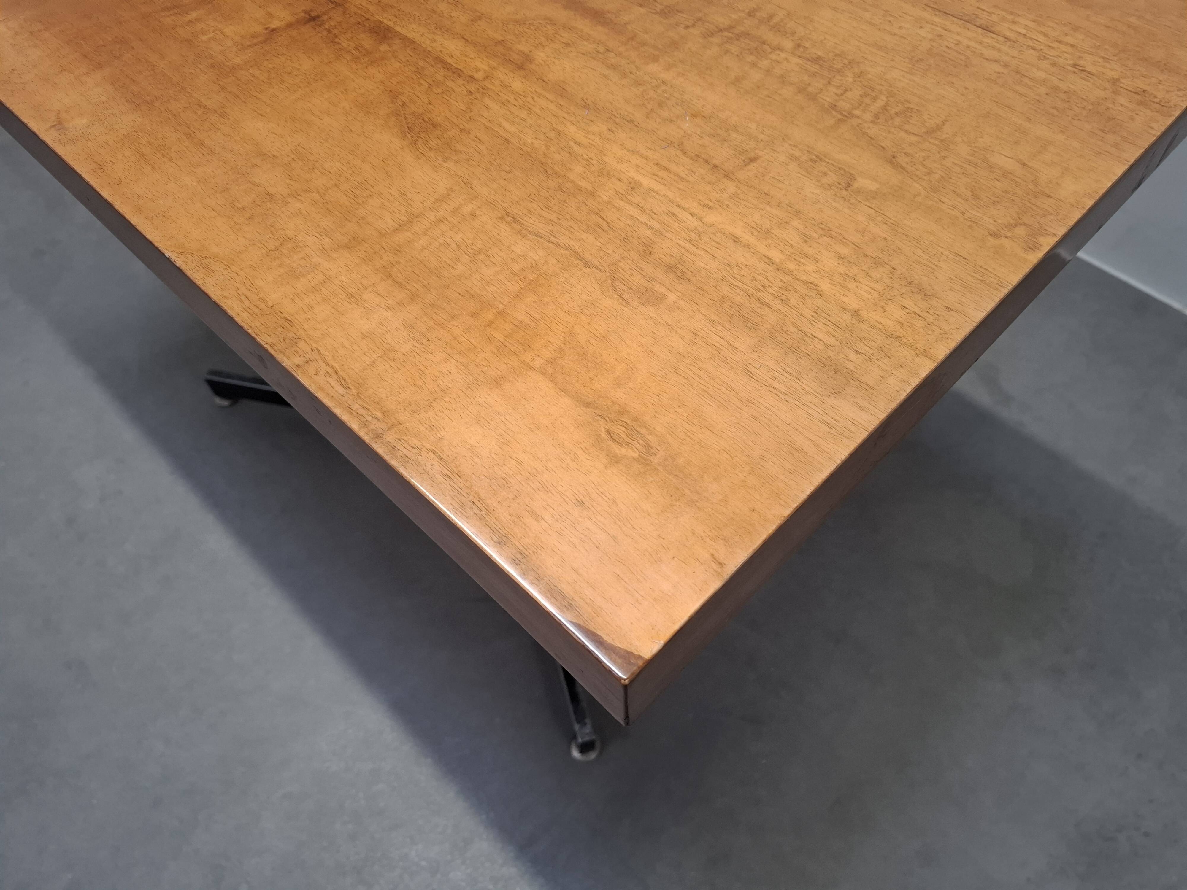 Height Adjustable Oak Table by ILSE Möbel, Germany, 1970s, Mid-Century