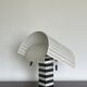 Postmodern Vintage Black White wall Lamp Shogun Mario Botta Artemide 1986 Italy