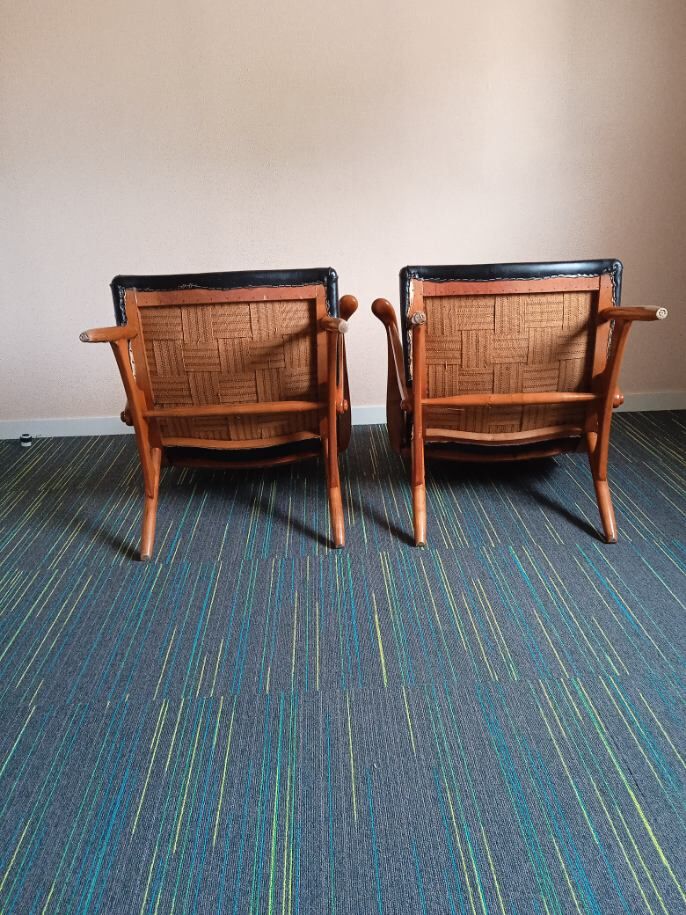 Pair of Scandinavian armchairs