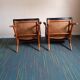Pair of Scandinavian armchairs
