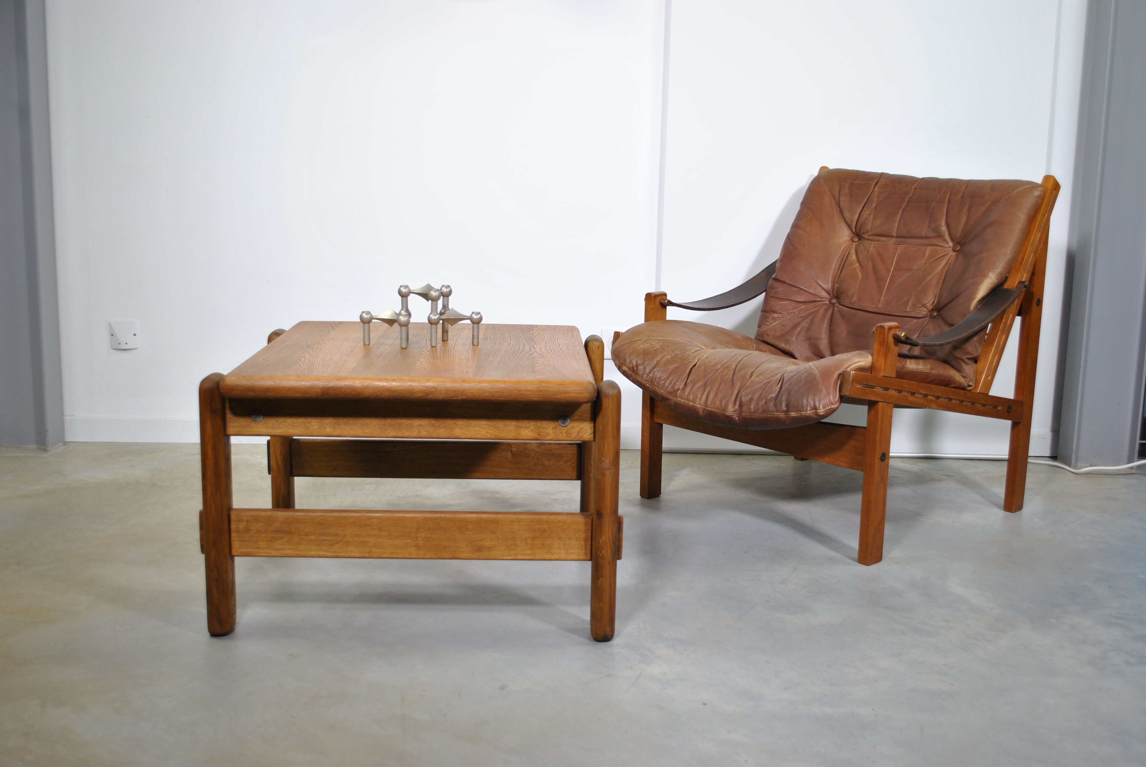 Safari armchair by Torbjörn Afdal for Bruksbo Norwegen 1960.