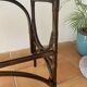 Rattan desk with three drawers