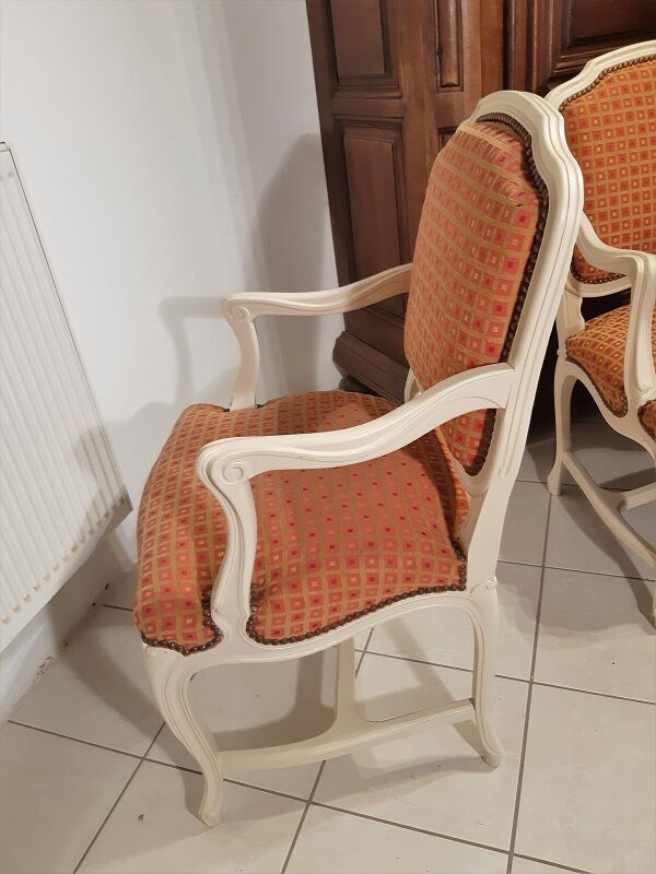 pair of Louis XV armchairs