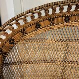 Emmanuelle rattan armchair 1970