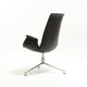 Fauteuil en cuir fk 6725, knoll, fabricius & kastholmon, 1960s