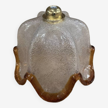 Italian glass pendant light 1970