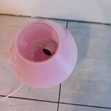 Lampe champignon rose Murano 70's