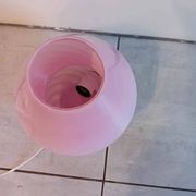 Pink mushroom lamp MURANO 70's