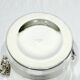 Silver-plated champagne bucket with lion head