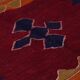 Unique Handwoven Vintage Rug 122X 254 cm