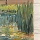 Vintage poplar paint