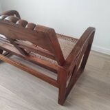 Burmese teak bench