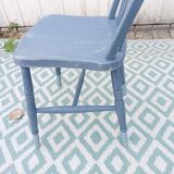 Patinated wooden chair