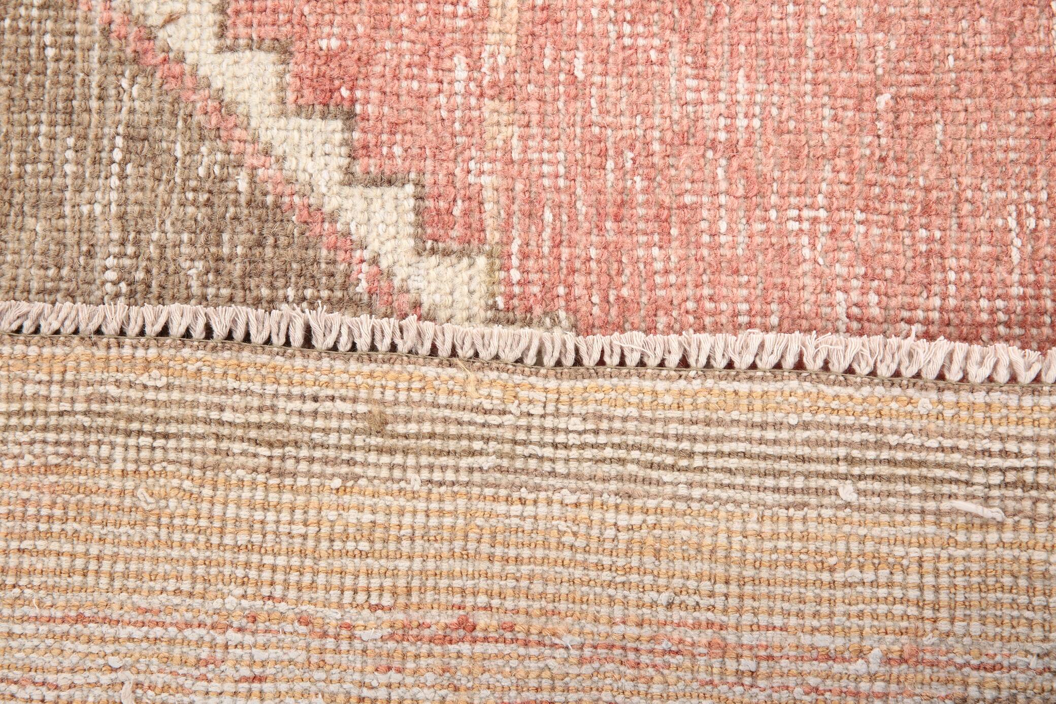 Turkish Rug Runner, 91x379Cm