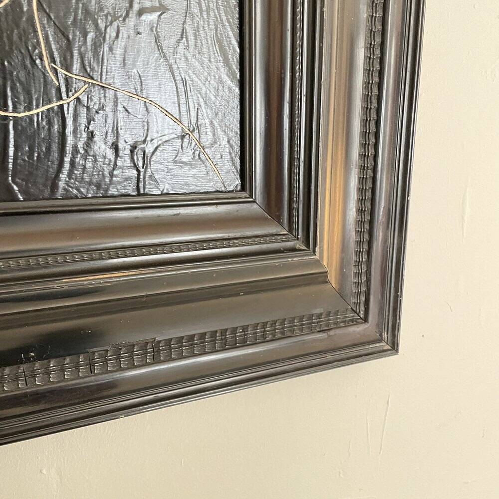 Bachmann, Portrait of a Man, 2022, Acrylic, Framed