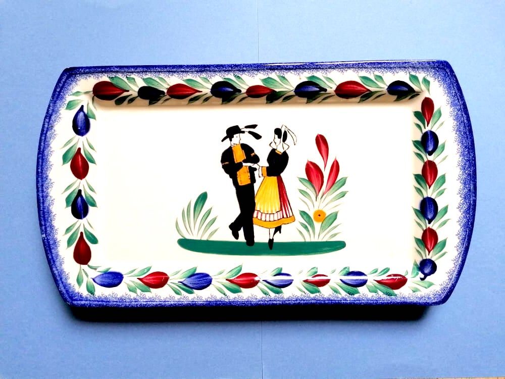 Cake dish Henriot Quimper
