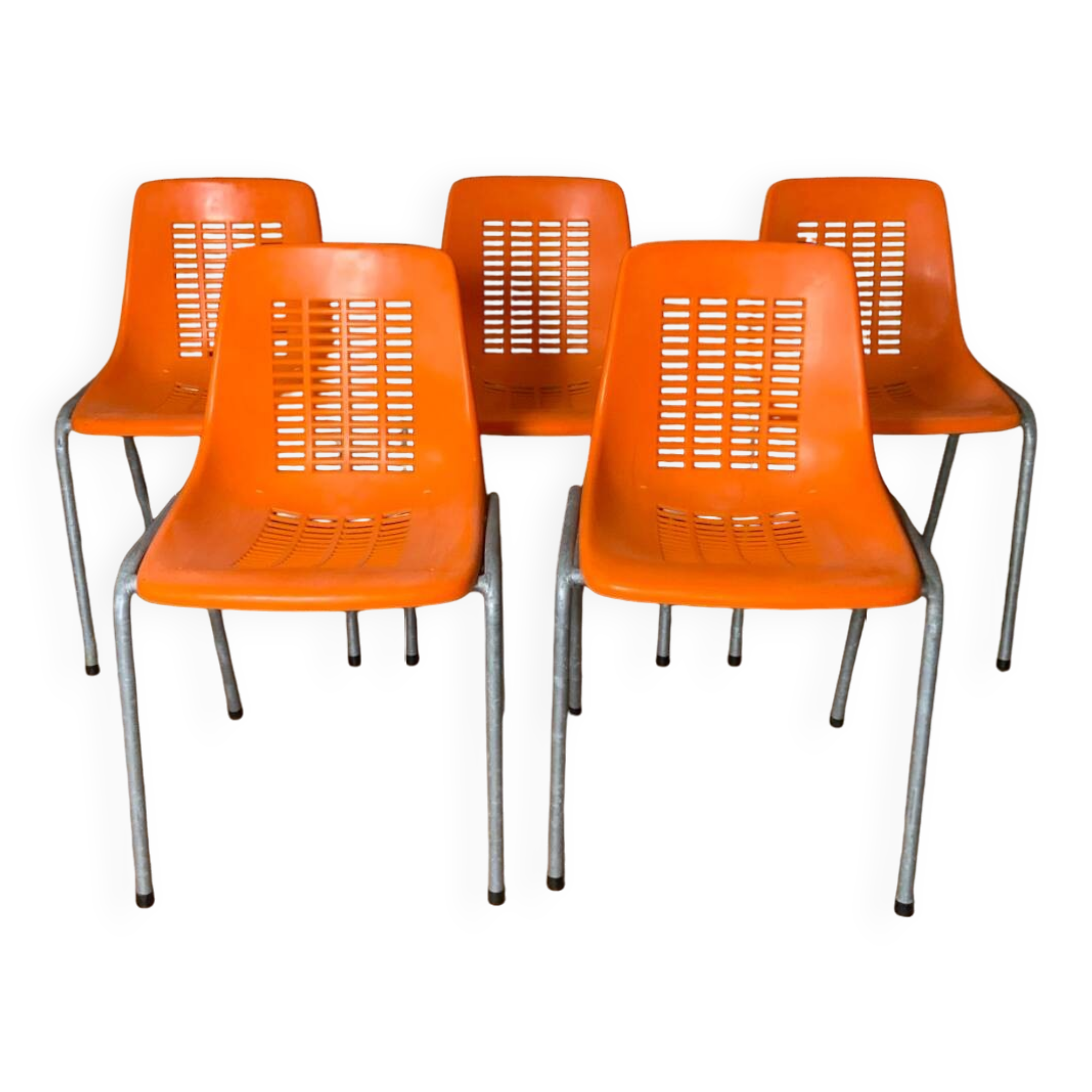 Plastic chairs