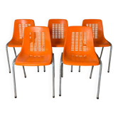 Plastic chairs