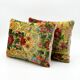 Set of 2 vintage velvet cushion covers 43x61 cm
