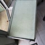 Desserte vintage formica vert pâle