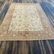 Vintage Large Pastel Carpet with Flowers