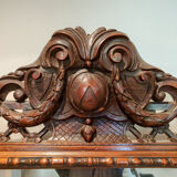 Mirror Louis XIII mercury 150 x 95 cm