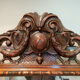 Mirror Louis XIII mercury 150 x 95 cm