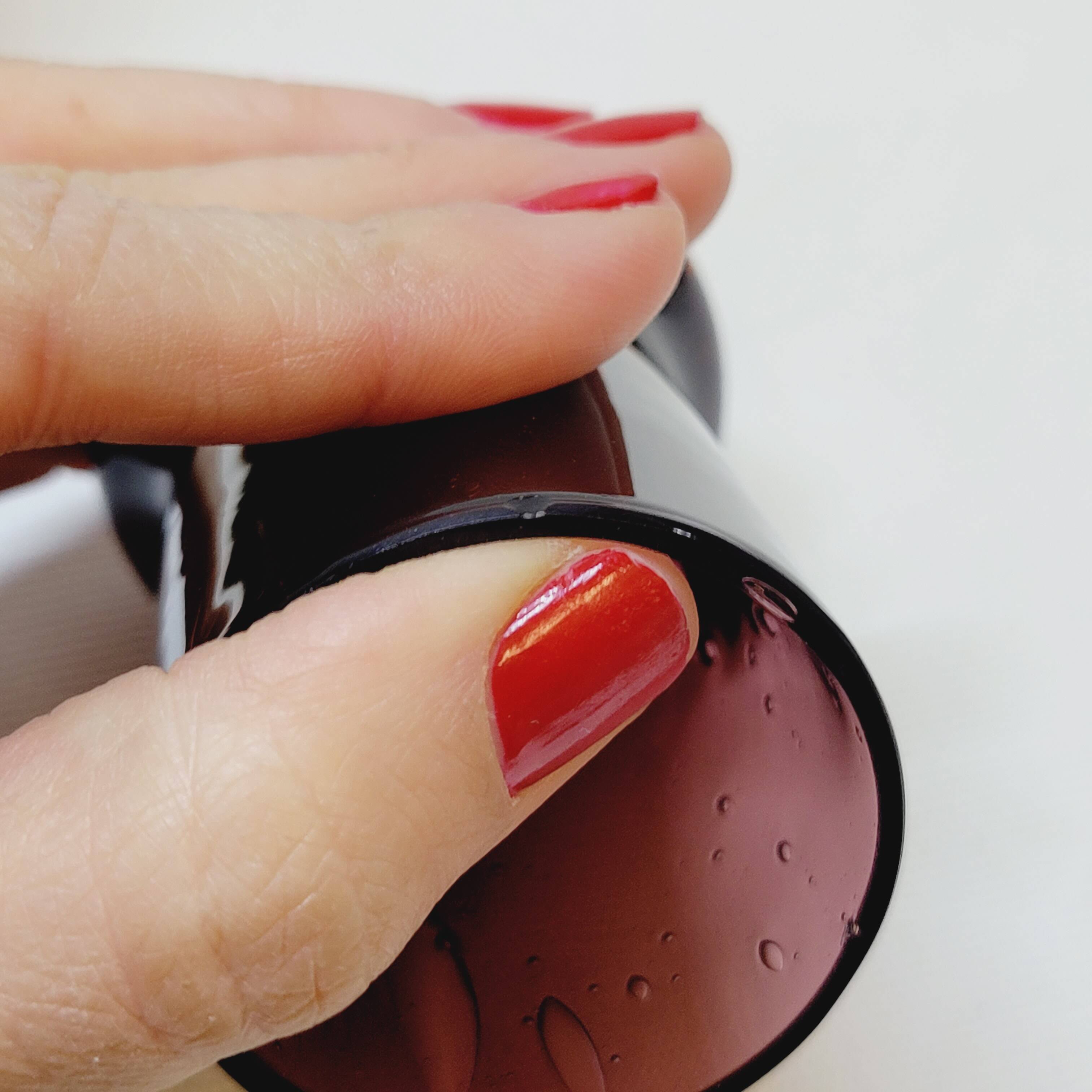 5 Small Liqueur Glasses Vodka Cups in Bubble Blown Glass Plum Biot?