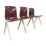 Galvanitas Pagholz vintage school chairs
