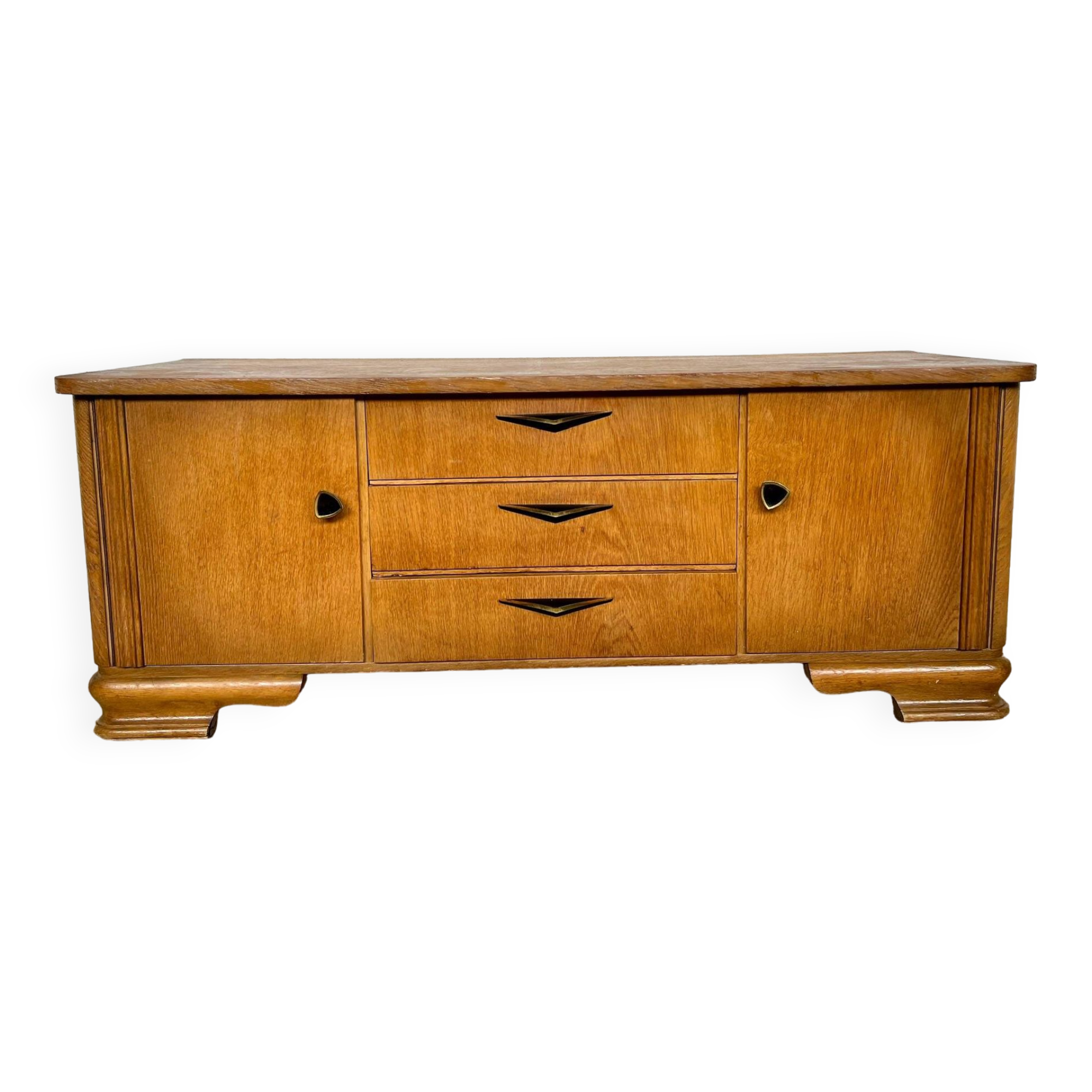 Vintage art deco style hifi TV unit