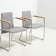 Set of two armchairs by walter antonis for 'tspectrum, netherlands - 1970's