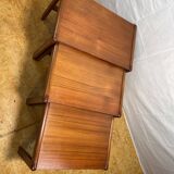Mid-Century Retro Vintage Teak Nest of Tables – Made in Denmark by A/S Moge
