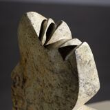 Abstract soapstone bird sculpture