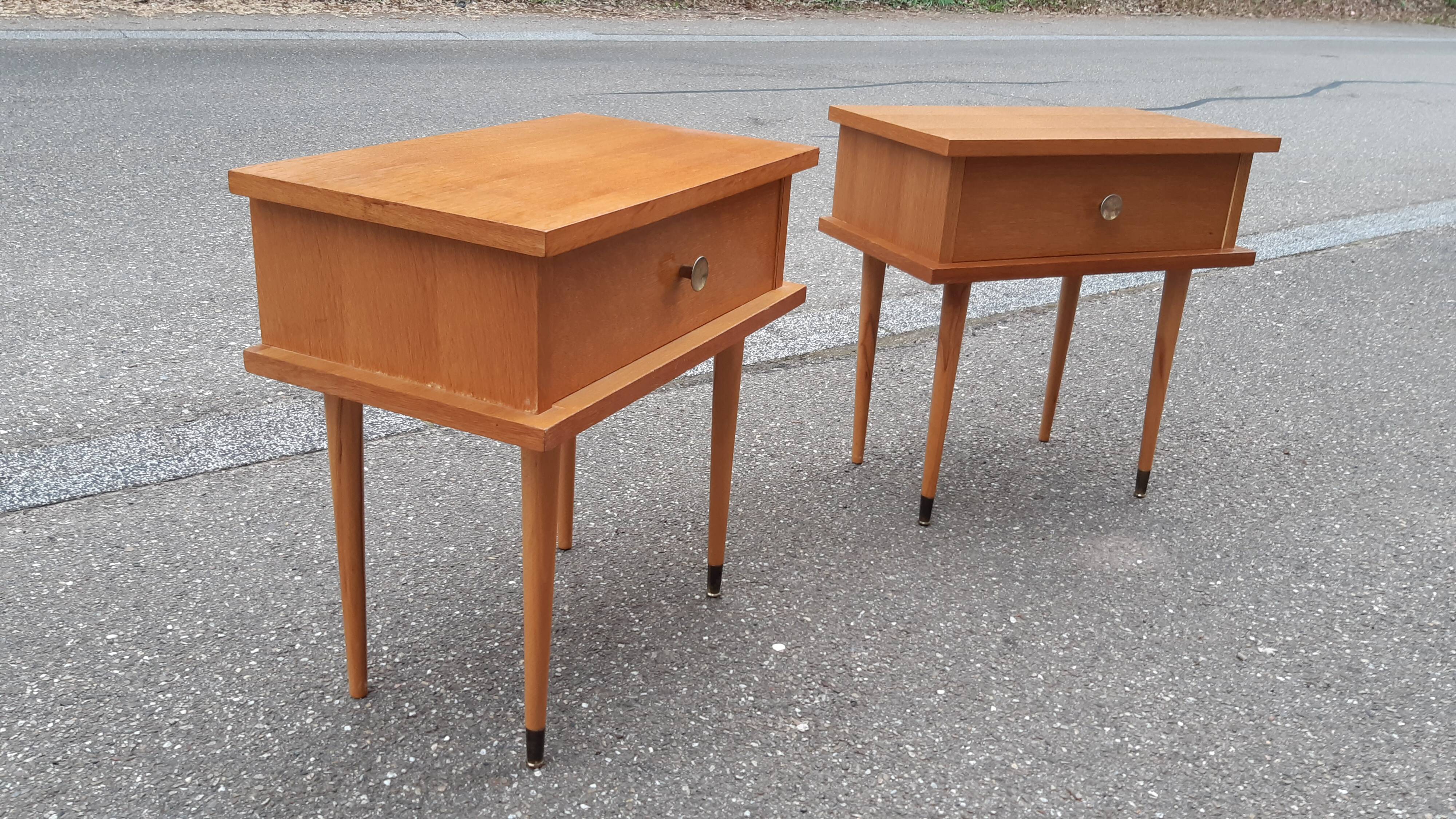 Chevets années 60, set de 2