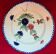 pair of flowered plates Saint Clément