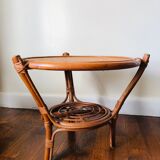 Rattan coffee table from 1960
