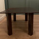 Table basse an acier rouillé