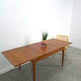 Table de salle à manger extensible en teck