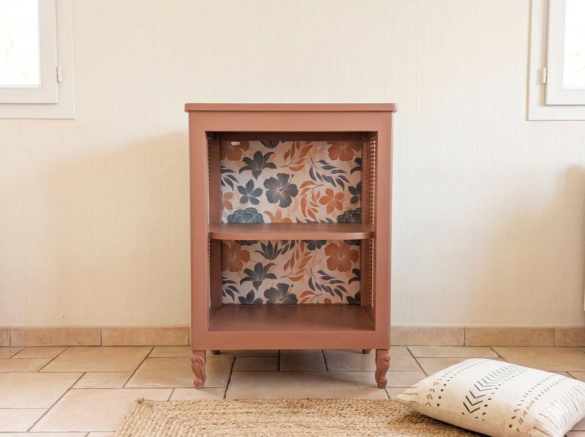 Renovated vintage side table