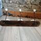 Porcelain wood coat holder