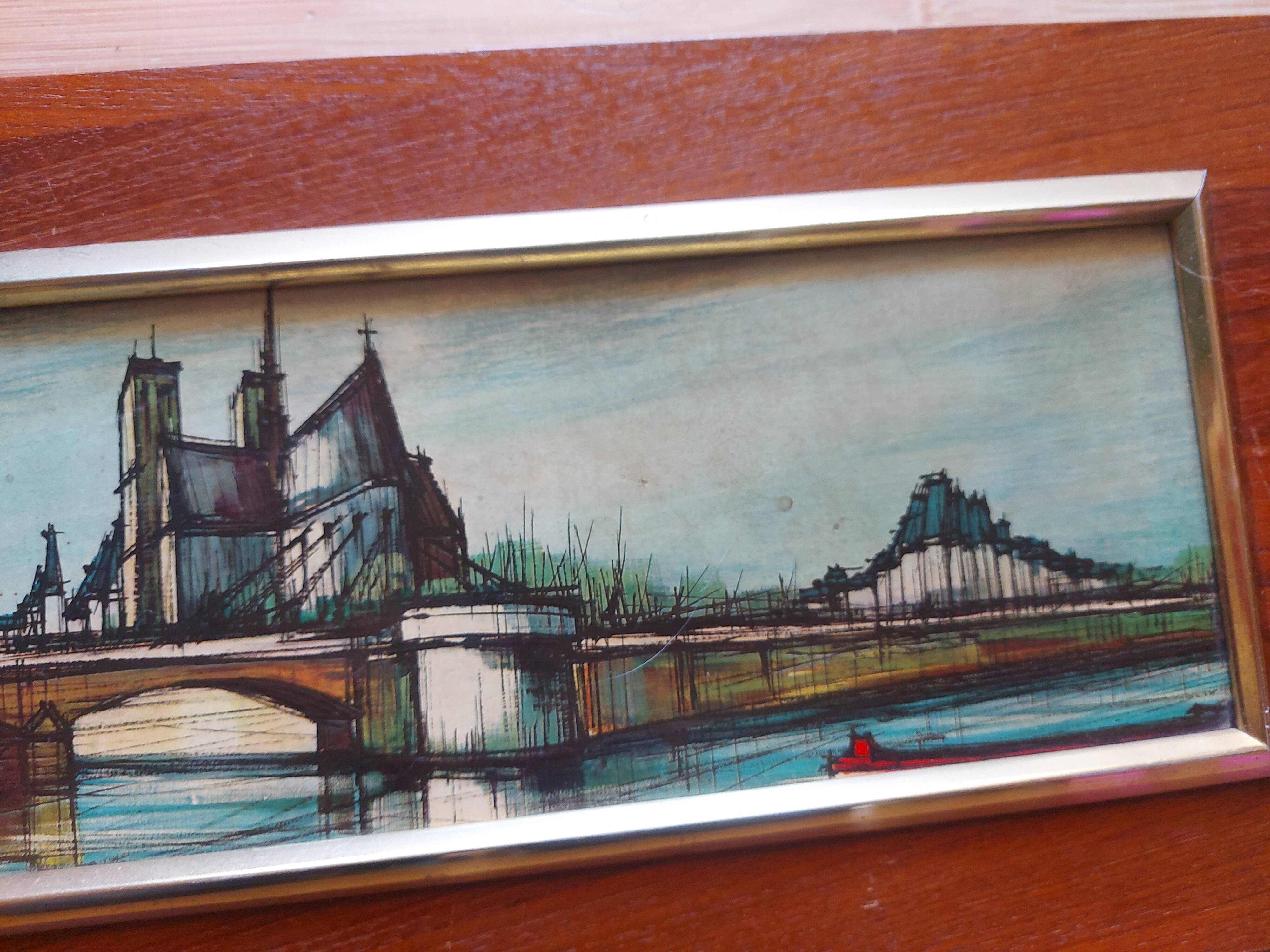 Vintage 70'S frame by artist Francois Depresle