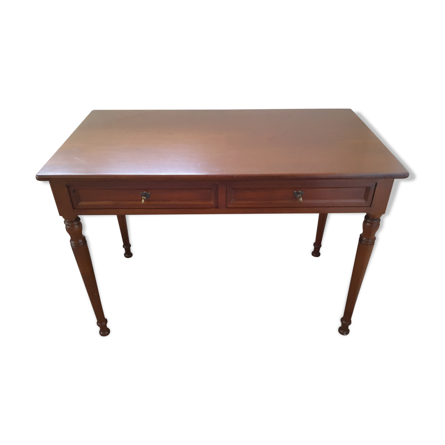 Bureau Louis Philippe merisier massif
