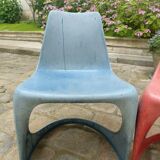 3 vintage chairs designer Steen OstergaardManufacturer Cado 60s