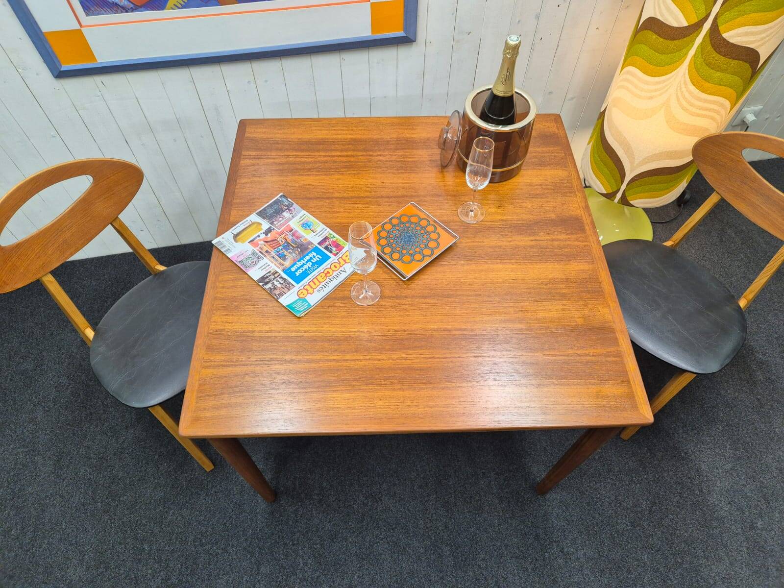 Table scandinave Hundevad & Co,