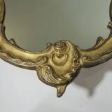 Miroir ancien en bronze /vintage
