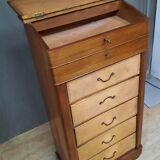 Nineteenth century cardboard desk