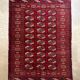 Bukhara carpet in wool and silk, 30 boxes ☐ 145 x 103 cm