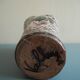 ceramic vase Vallauris fat lava vintage deco glazed ceramic vase 50s