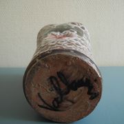ceramic vase Vallauris fat lava vintage deco glazed ceramic vase 50s