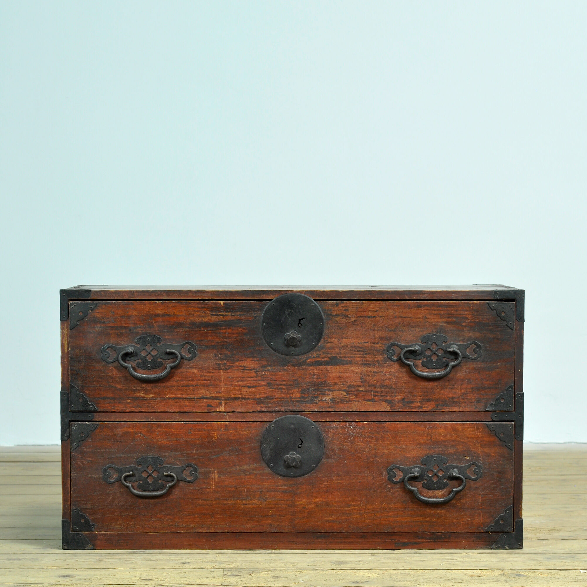 Japanese Tansu chest of drawers, circa 1870